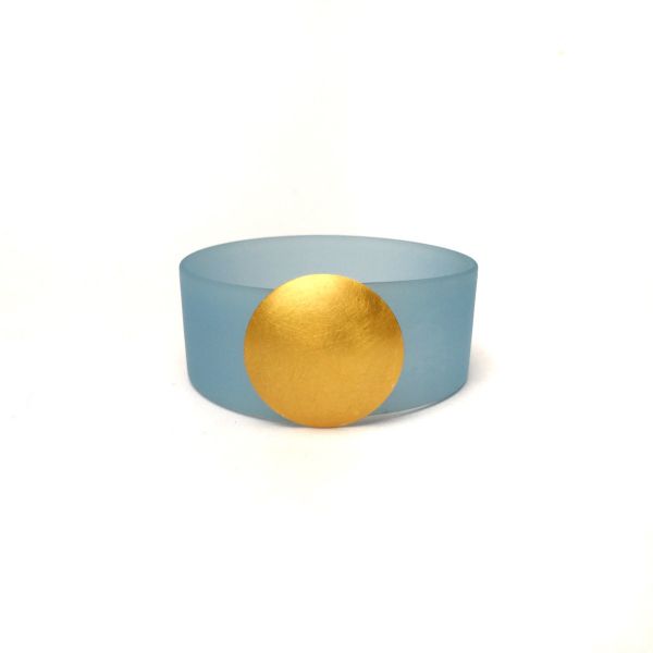 Armband Make-A-Change Kreis - Gold-Aqua