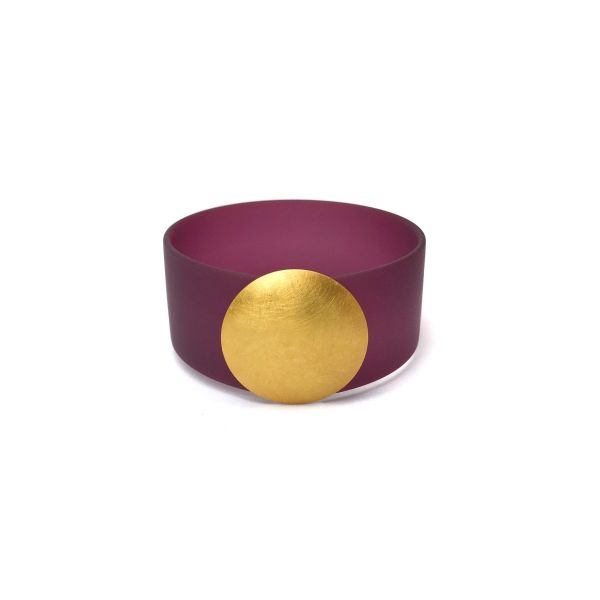 Armband Make-A-Change Kreis - Gold & Rot